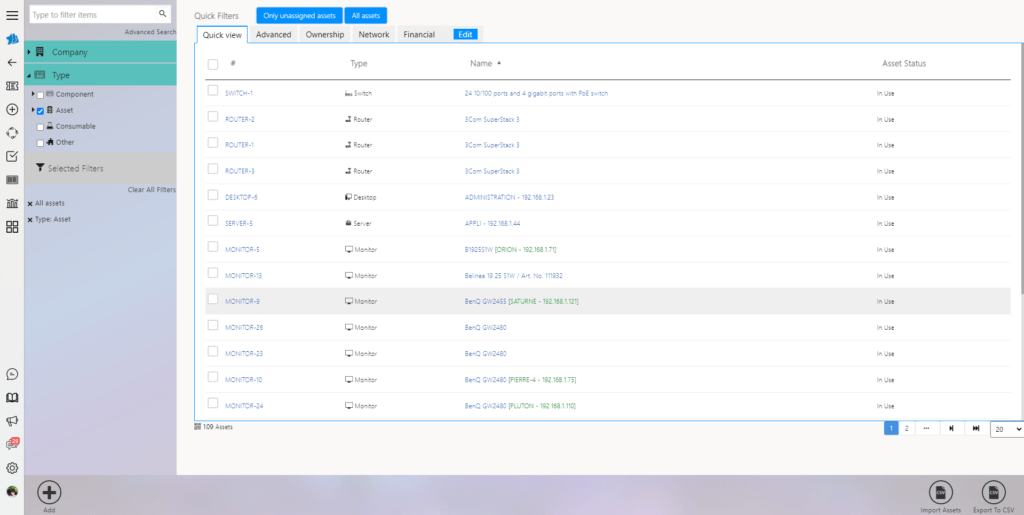 IT asset management tool 10